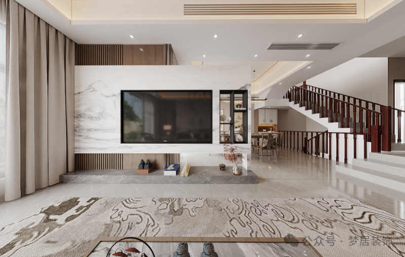 富易堂fyt&装修设计 | 700㎡高品质新中式别墅大观，，，，，，和光高雅，，，，，，焕新生涯的诗意。。